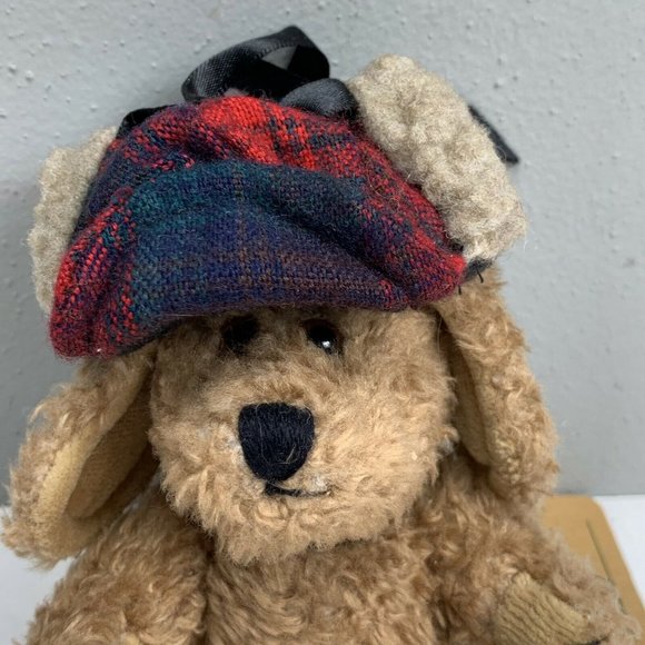 Boyds Bears Archive Collection Indy Dog Plush 6 in Jointed Tan Plush Stuffed Tag - Picture 8 of 8